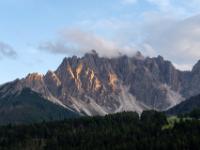 Letzte Abendsonne an den Haunold Spitzen